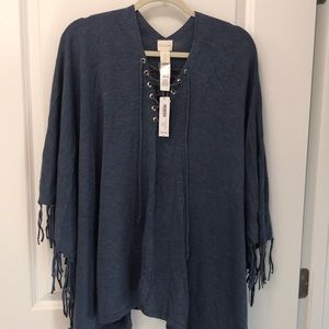 Chico’s sweater poncho